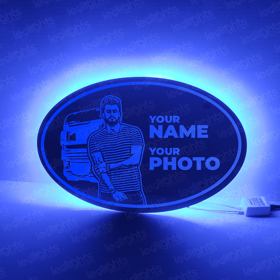 Miniatyrbilde: LED SPEGEL CUSTOM - PERSONLIG FOTO