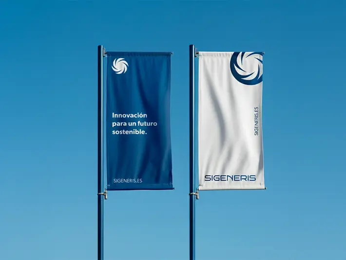 Diseño de logotipo e identidad visual para Sigeneris, una consultora medioambiental