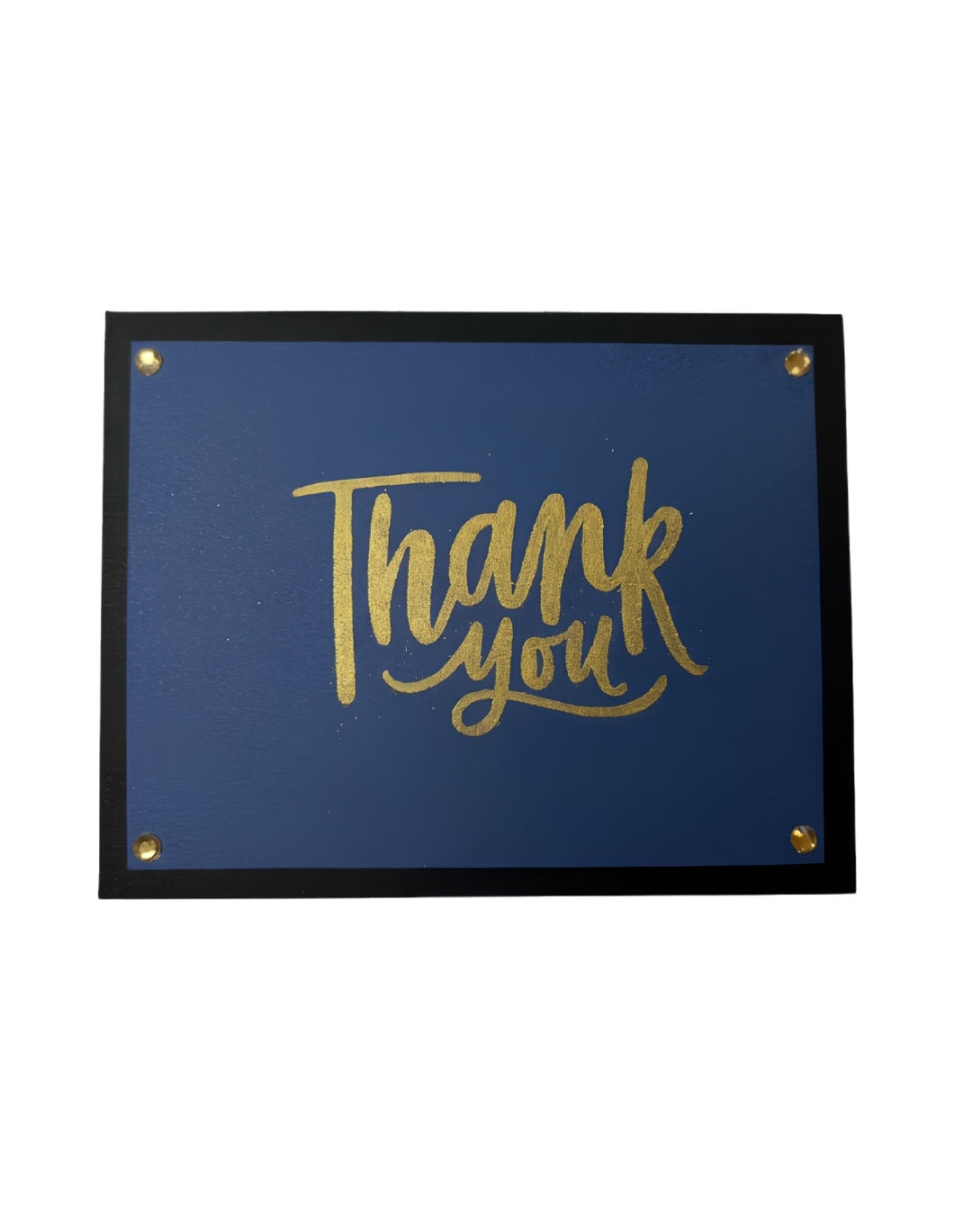 Elegant Calligraphy Thank You Card