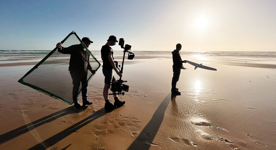 Steadicam Archer 2 Low Mode Wind Block Beach Philip Island Australia Sam Bennett Advancing Australia Bengar Films