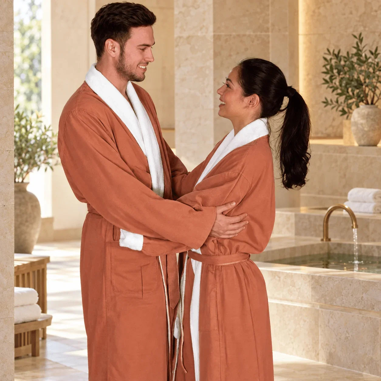Comfort Ease Doe Microfiber Robe