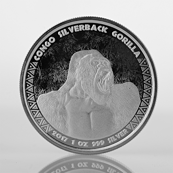 1 Unze Congo Silverback