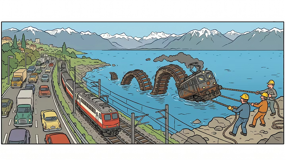 Et la nouvelle ligne Genève – Lausanne ?