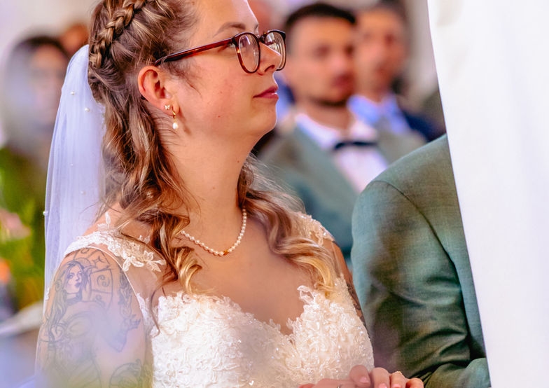 Dominika und Marcel bei ihrer Hochzeit, Little wedding story