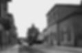 Foto n.2 :Via Garibaldi con la scuola materna "Regina Elena" in primo piano e l'adiacente scuola elementare prima della "Collegiata". Foto del 1929. ASCU: Archivio storico fotografico del Comune di Umbertide