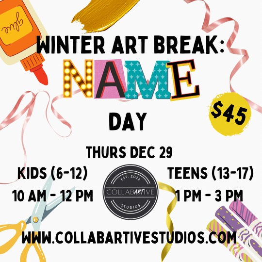 Winter art break name day