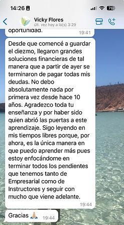 testimonio