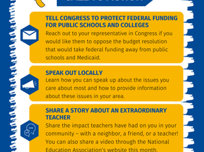 TEACHERS DESERVE TO BE VALUED AND SUPPORTED