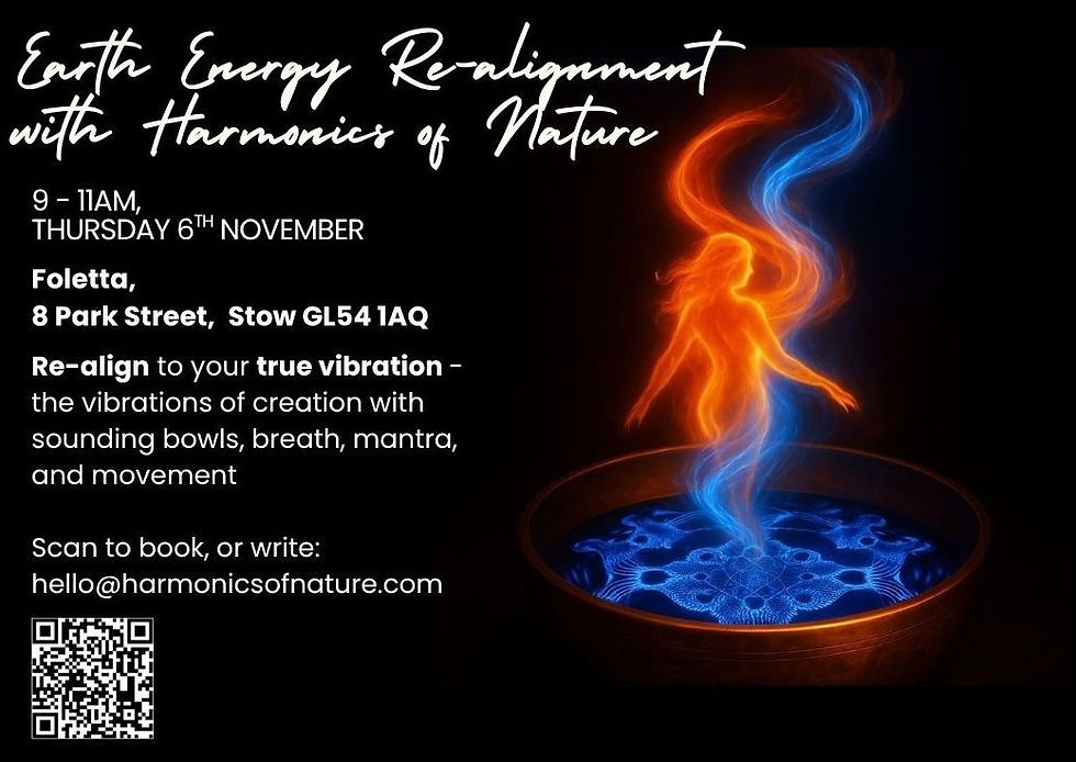Earth Energy Re-Alignment with Harmonics Of Nature