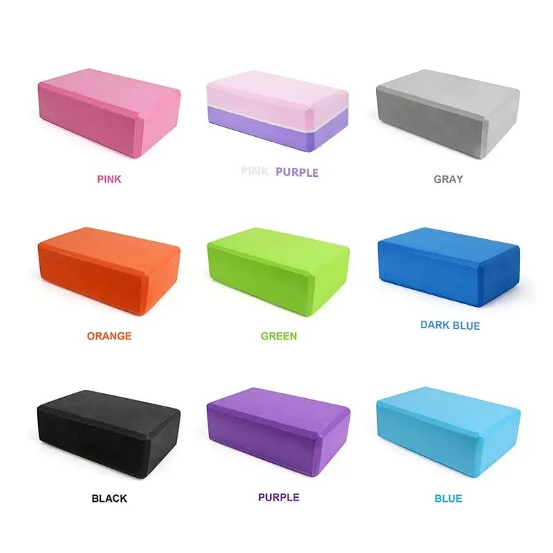 Thumbnail: EVA Yoga Block for Yoga, Pilates & Stretching – Lightweight Support Brick