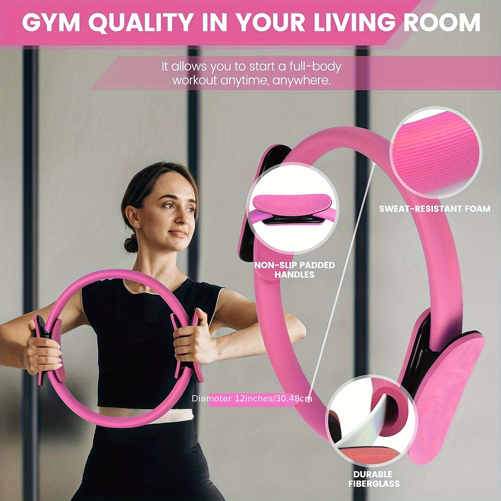 Thumbnail: 13 Piece Yoga & Pilates Stretching Set | Flexibility, Core Strength & Recovery K