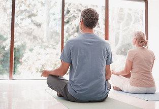 Couple Meditating