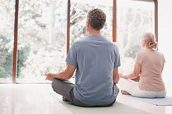 Couple Meditating