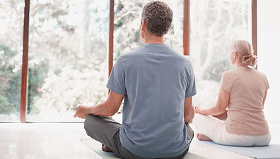 Couple Meditating