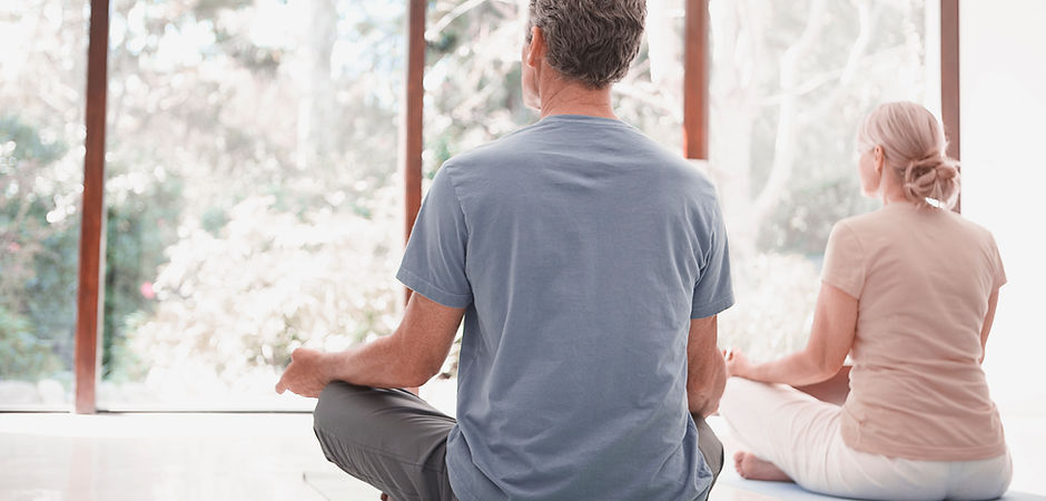 Couple Meditating