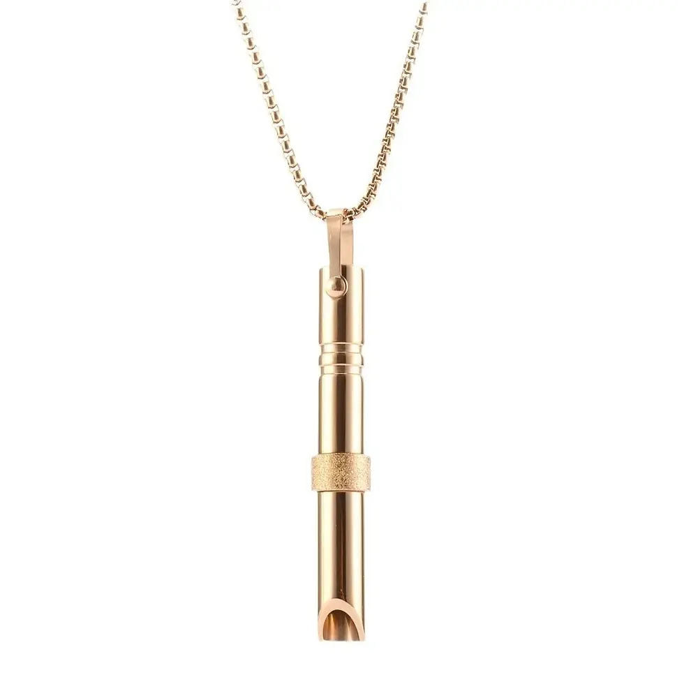 Thumbnail: Anti-Anxiety Jewelry Breathing Necklace for Breathwork