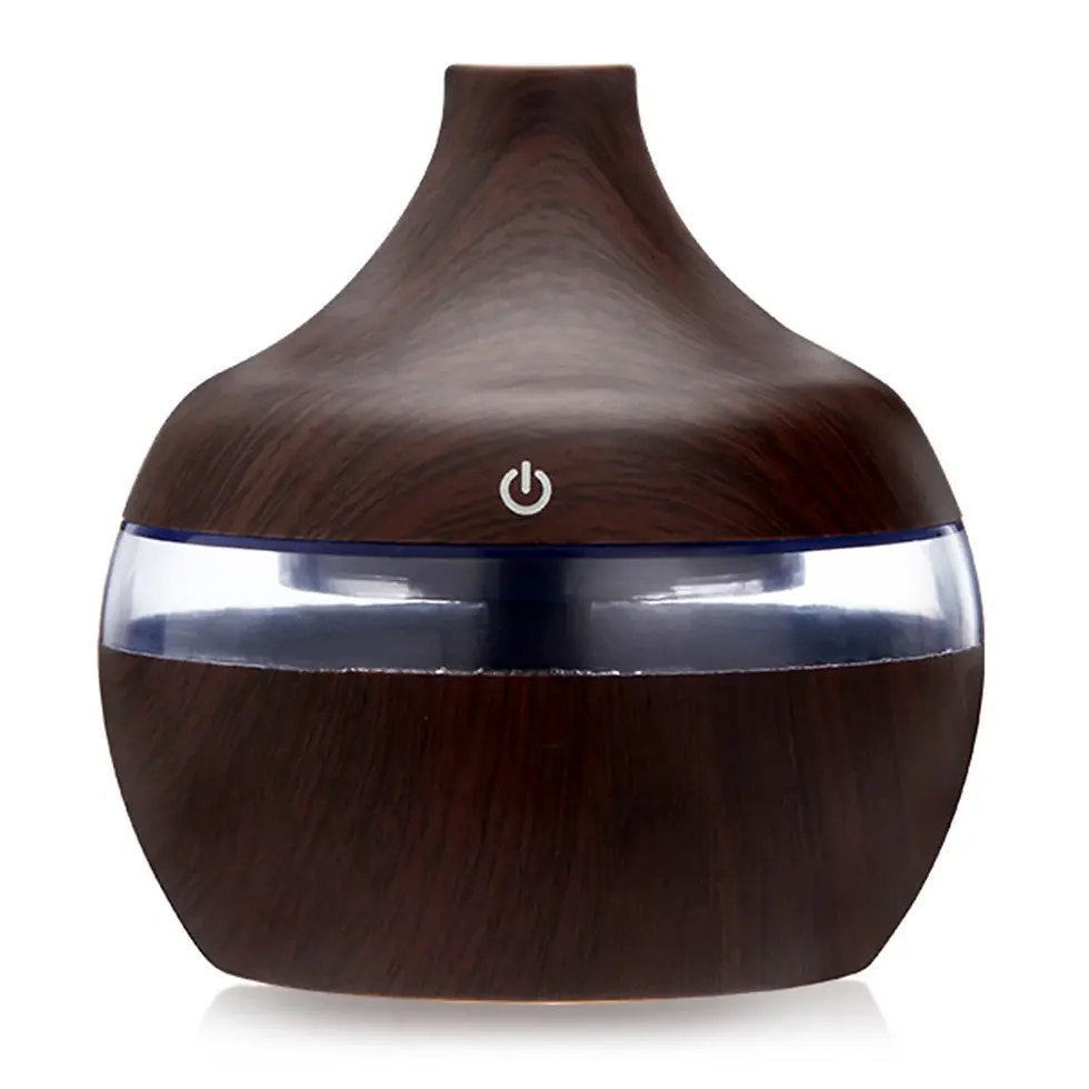 Thumbnail: Essential Aroma Oil Diffuser Ultrasonic Wood Grain