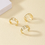 Thumbnail: 3PCS Open Toe Adjustable Rings