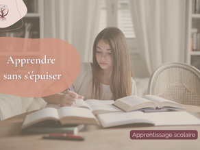 Aide à l’apprentissage et stress scolaire