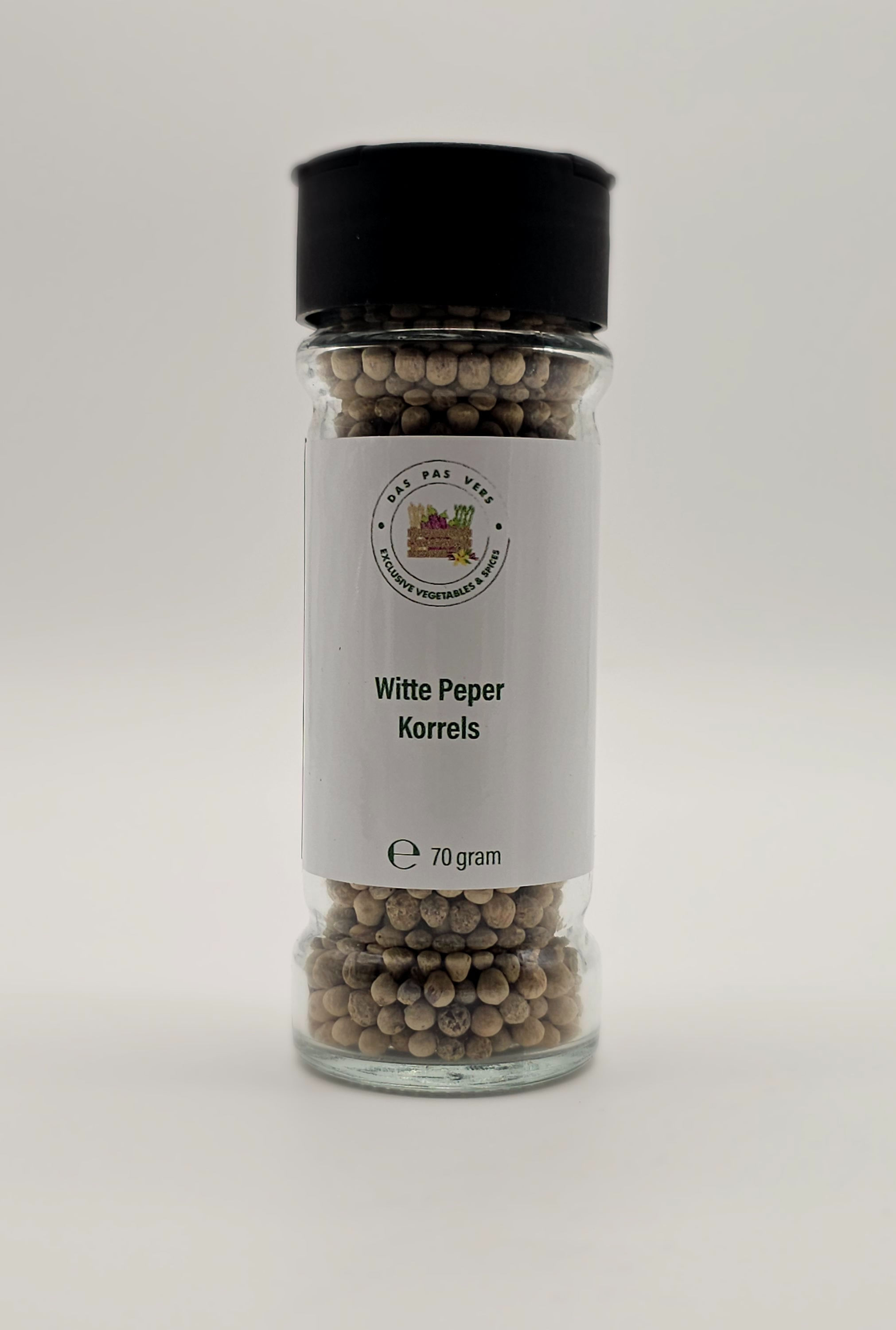 Witte peper heel strooibus