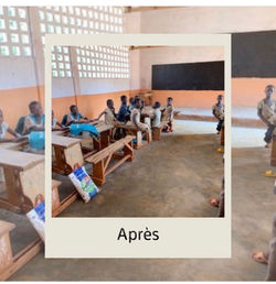 Salle de classe après la rénovation