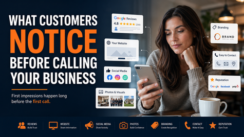 Customers notice your business