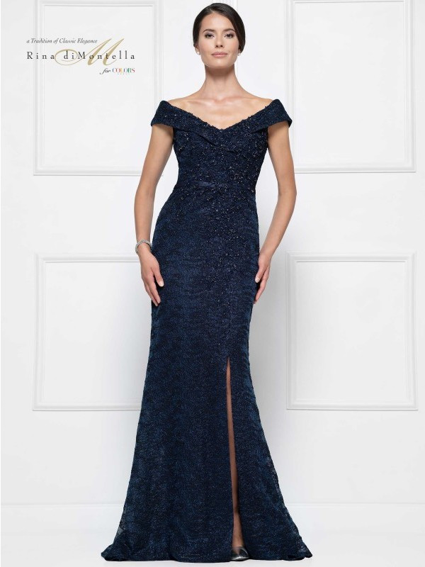 Off the Should Sequin Lace Gown | Under the Arbor Bridal