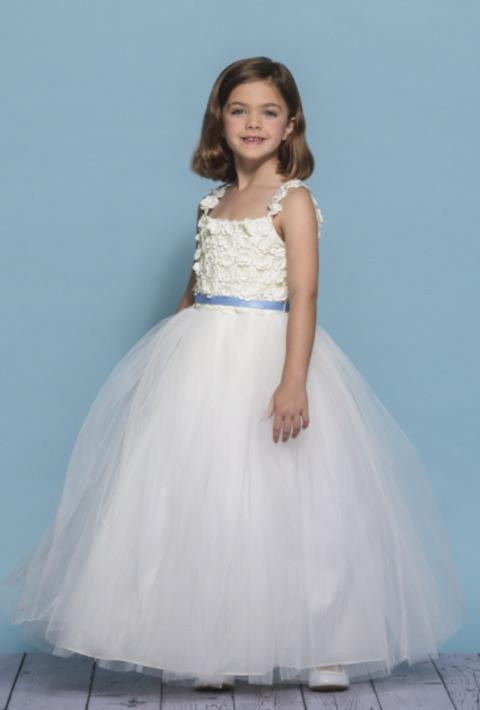 Tulle 3D Flower Dress | Under the Arbor Bridal
