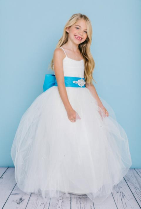 Flower Girl Tulle Ball Gown | Under the Arbor Bridal
