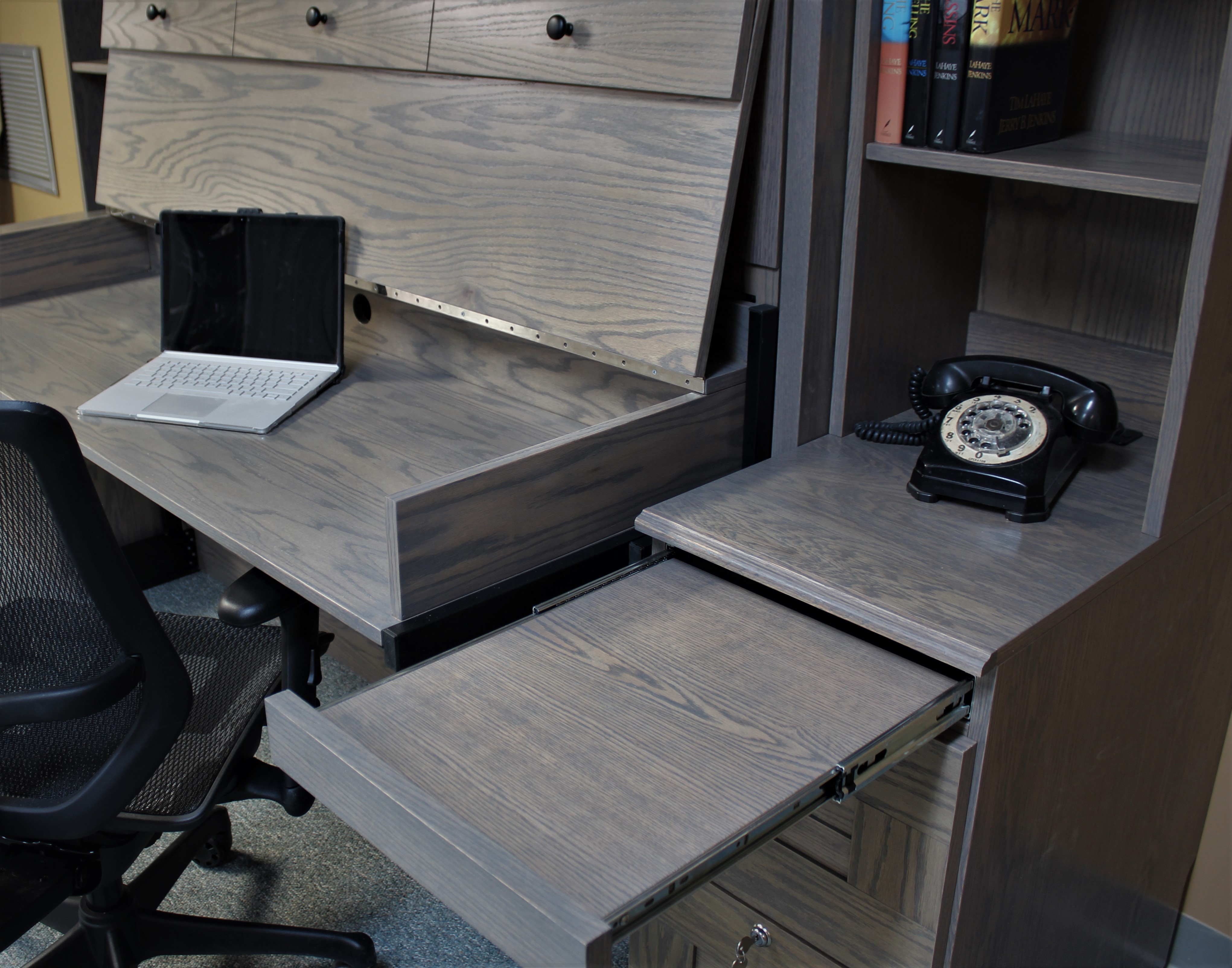 Barn Desk Murphy Wall Bed