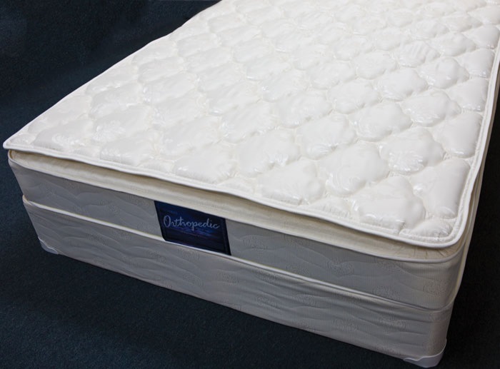 Mattress set with pillowtop