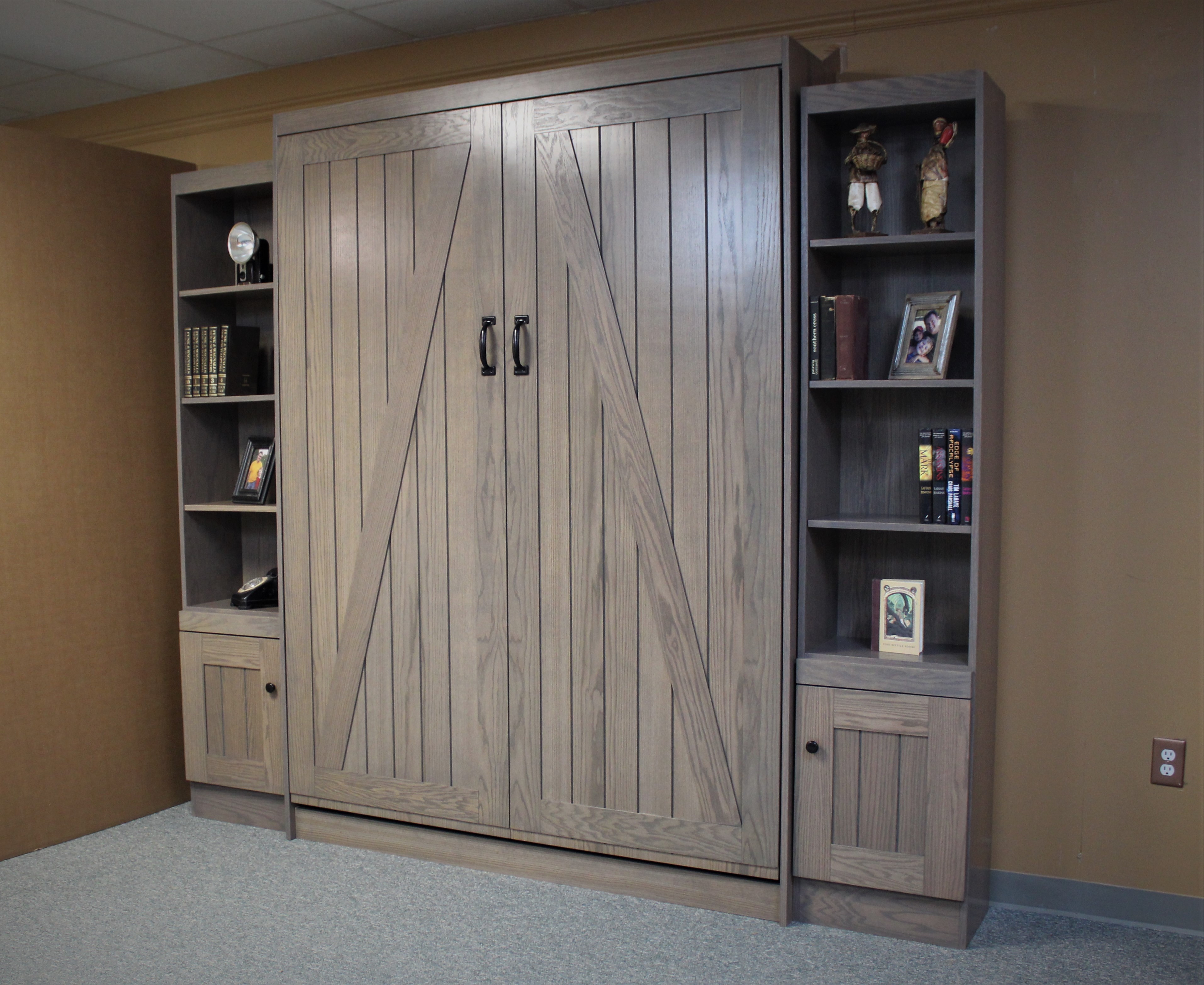 Barn Door Murphy Wall Bed
