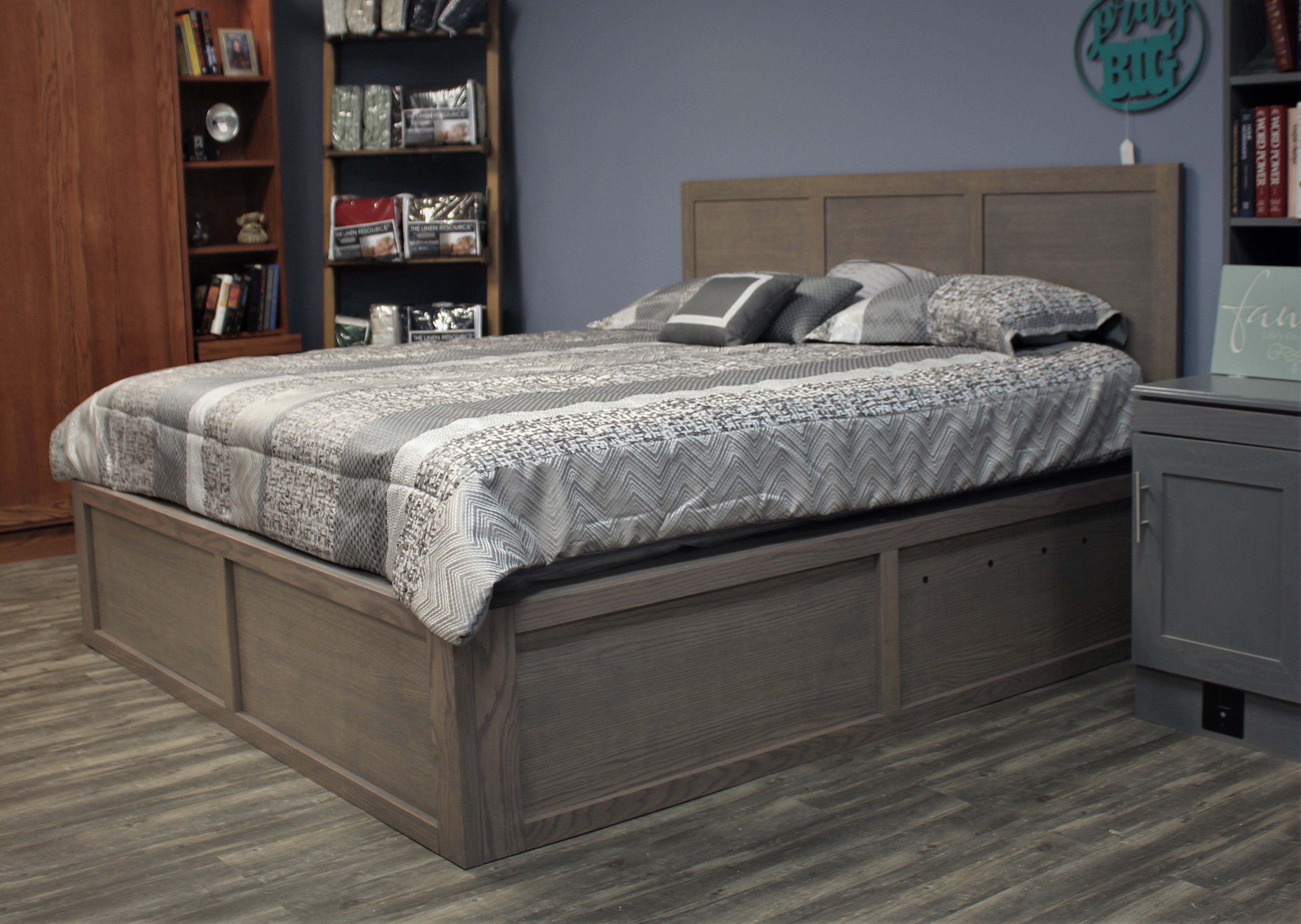 Lift Bed Closed Side