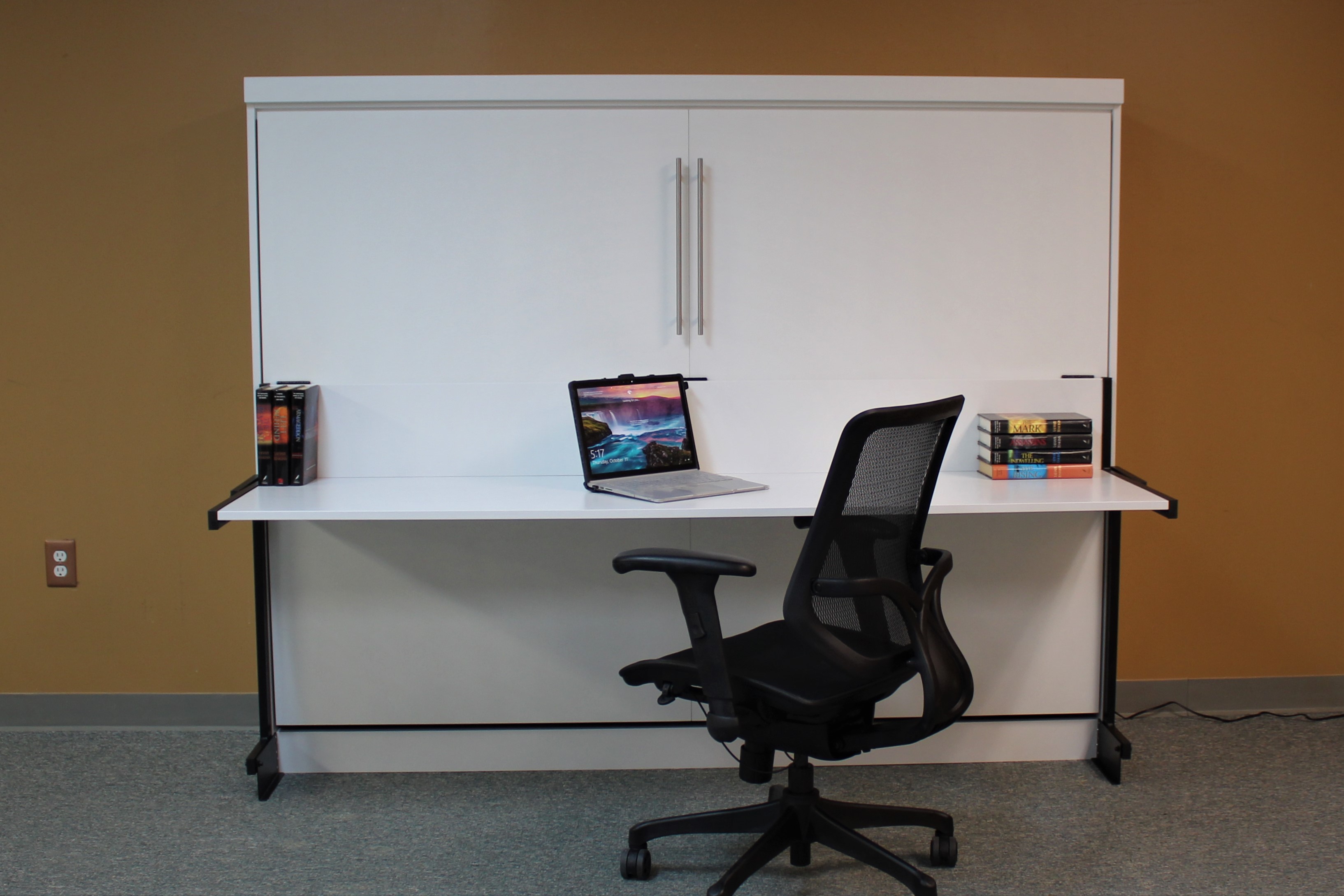 Manhattan Horizontal Murphy Bed Desk