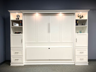 Folding Murphy bed and Folding Desk