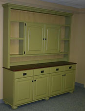 Green Hutch Entertainment Center