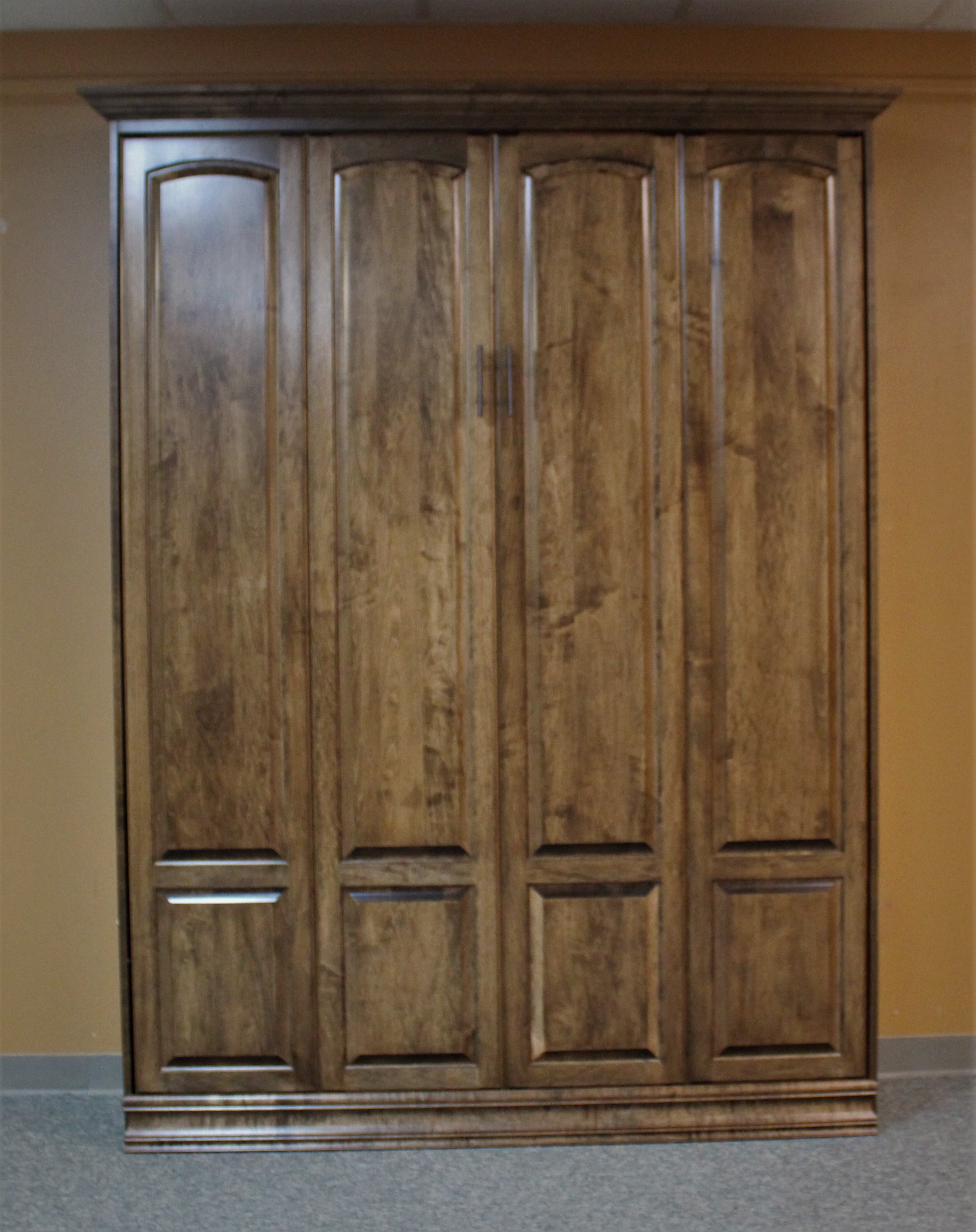 Bullock Dark Walnut Closed Front