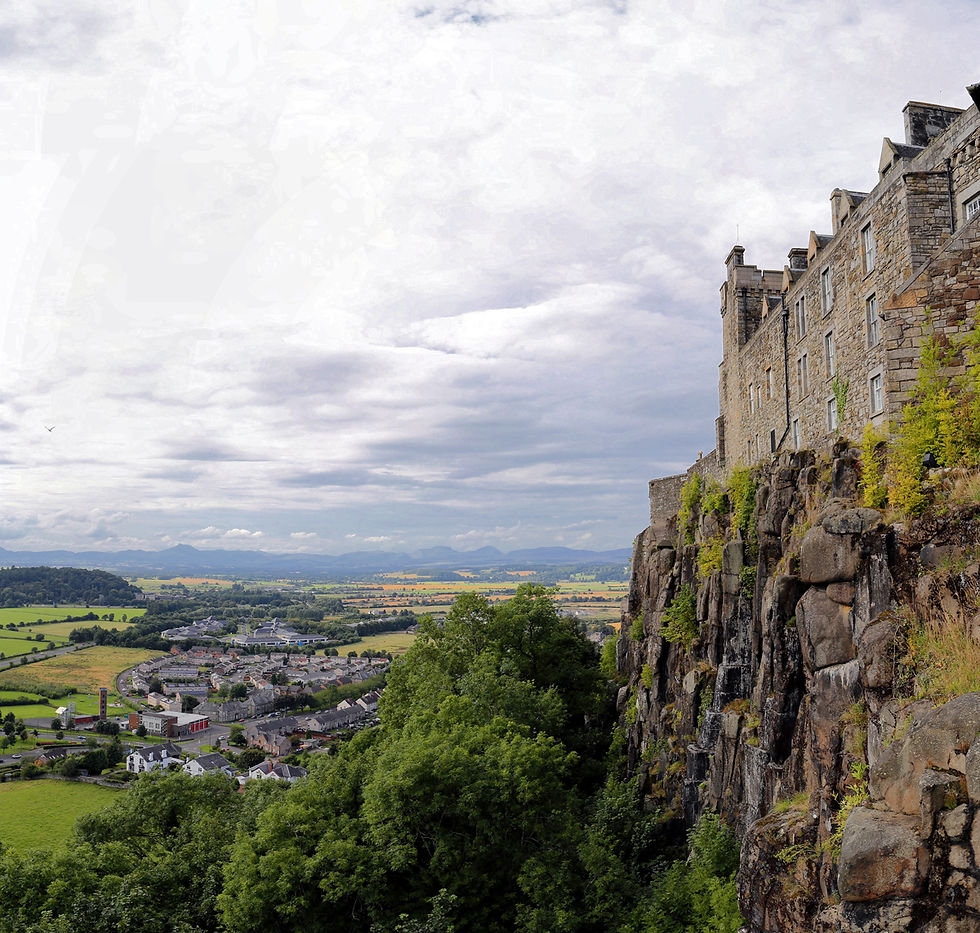 View from Stirling Castle