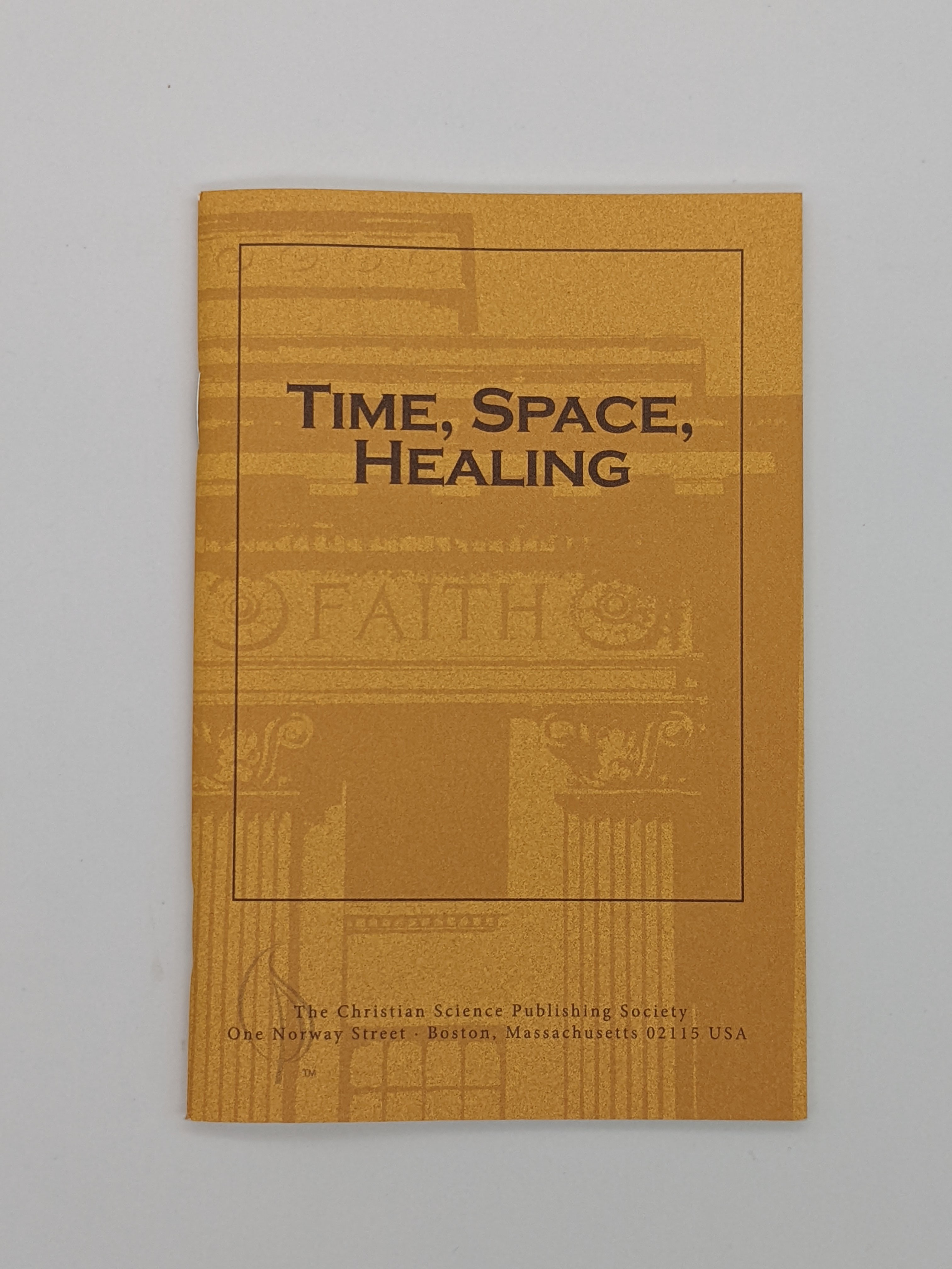 Time, Space, Healing