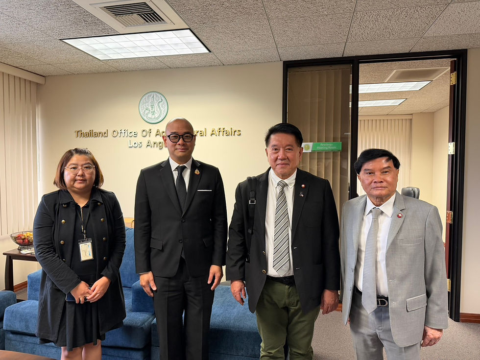 ฝ่ายเกษตรฯ ให้การต้อนรับ นายเลิศวิโรจน์ โกวัฒนะ กรรมการการเลือกตั้ง และเป็นอดีตปลัดกระทรวงเกษตรและสห