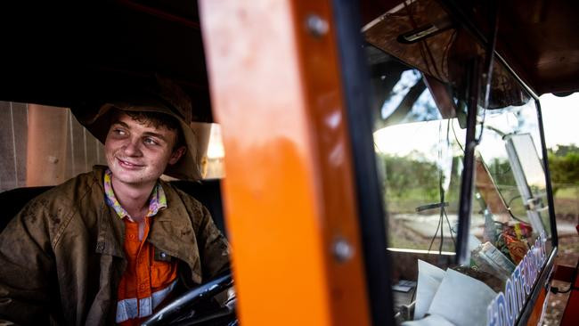 Sam Hughes, The Travelling Jackaroo | Photo by Helen Orr c/o The Australian