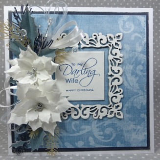 White Poinsettia - Design 4