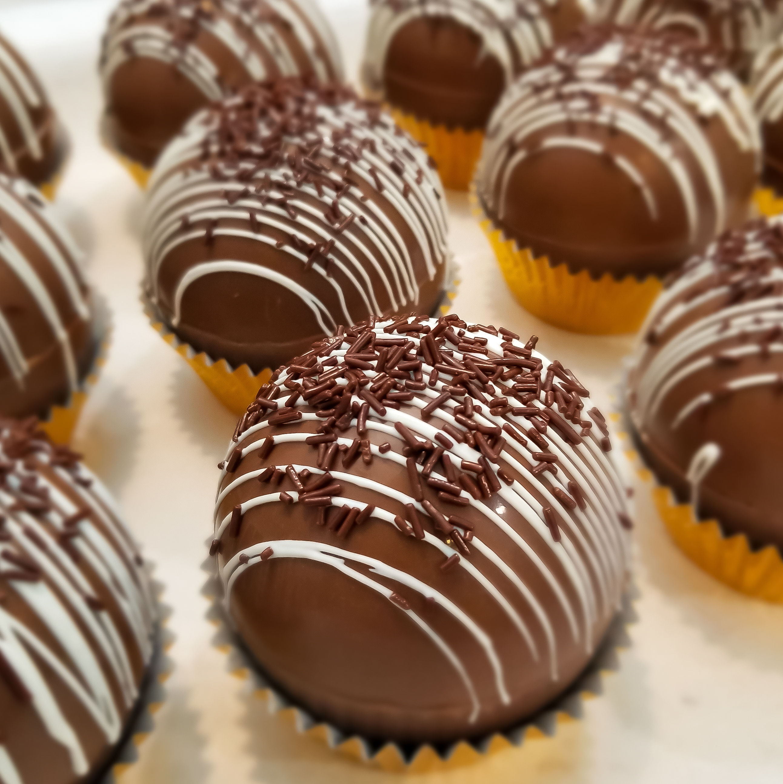 Standard Large Chocolate Cocoa Bomb