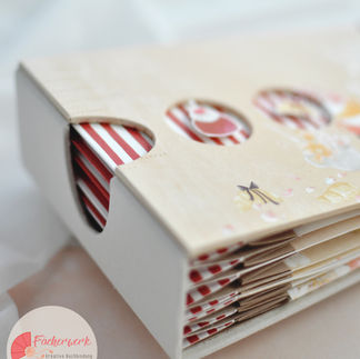 Detailaufnahme Mini Album Kaffee Auszeit