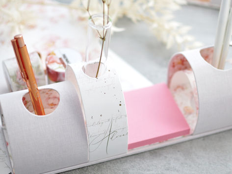 Online Kurs- Schreibtisch-Utensilo