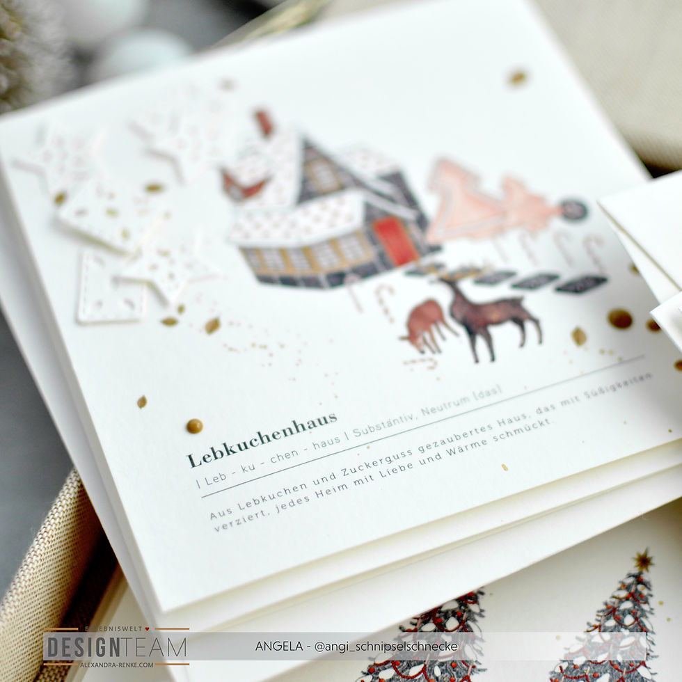 Weihnachtskarten, handmade, Papeterie