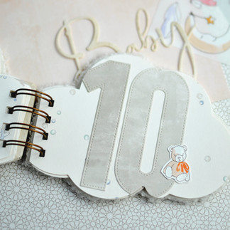 Babyalbum Monats-Seiten