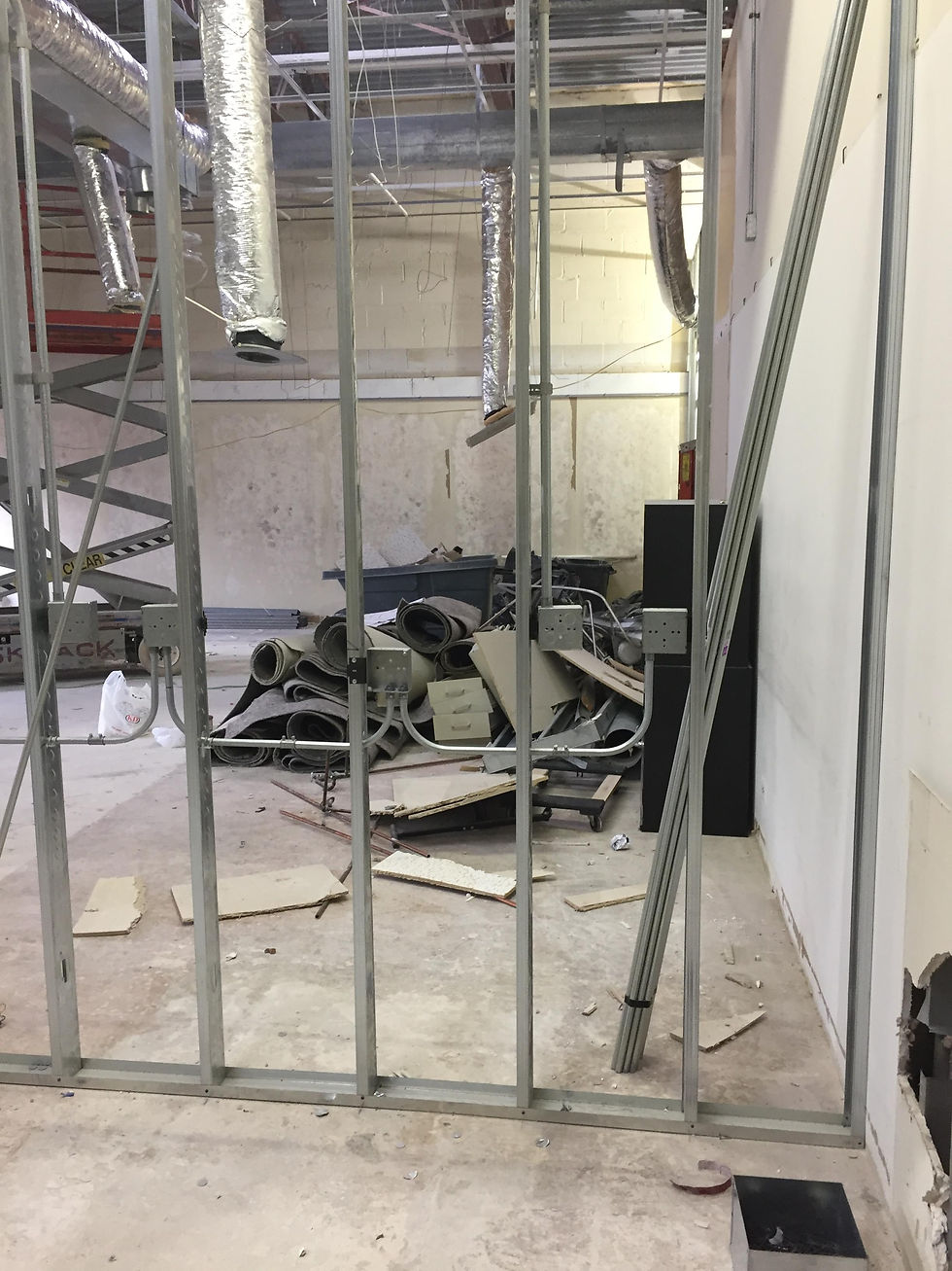 Early Renovation Progress