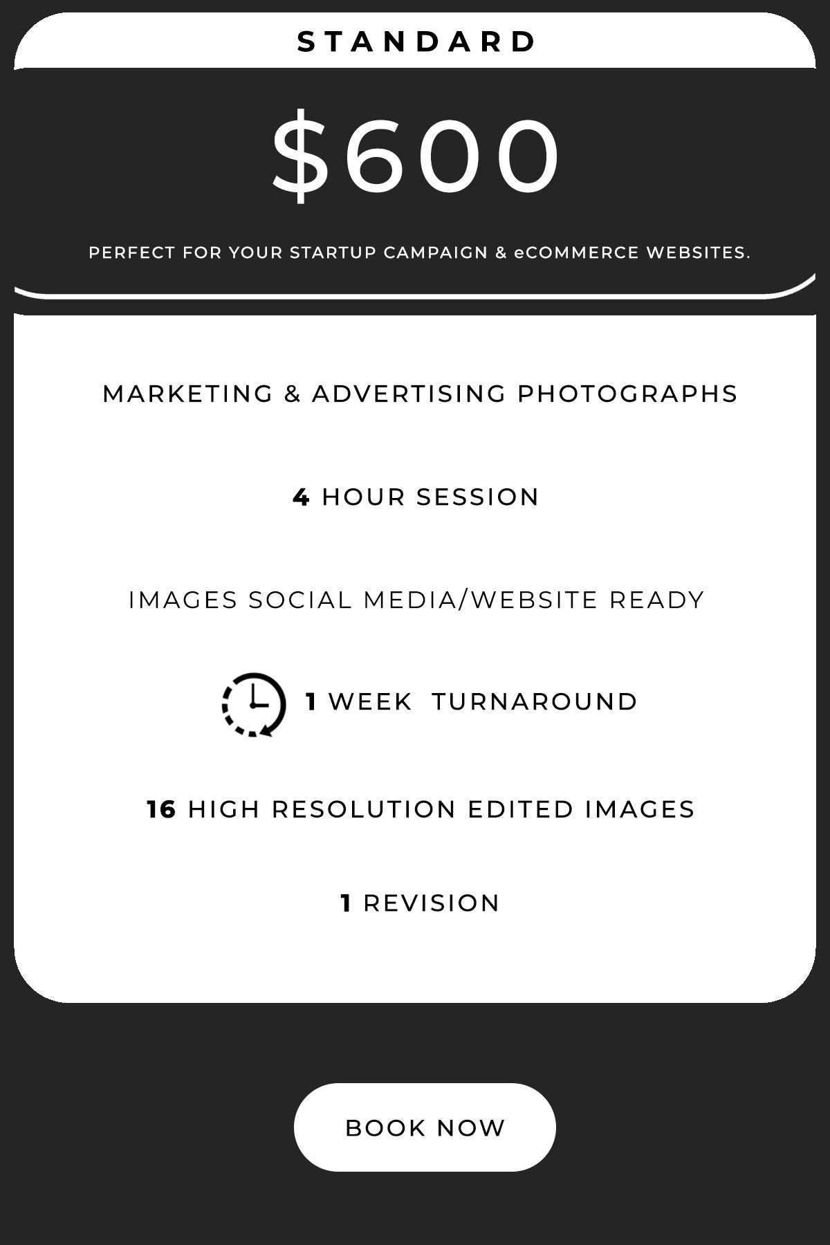 Half Day Rate Deposit