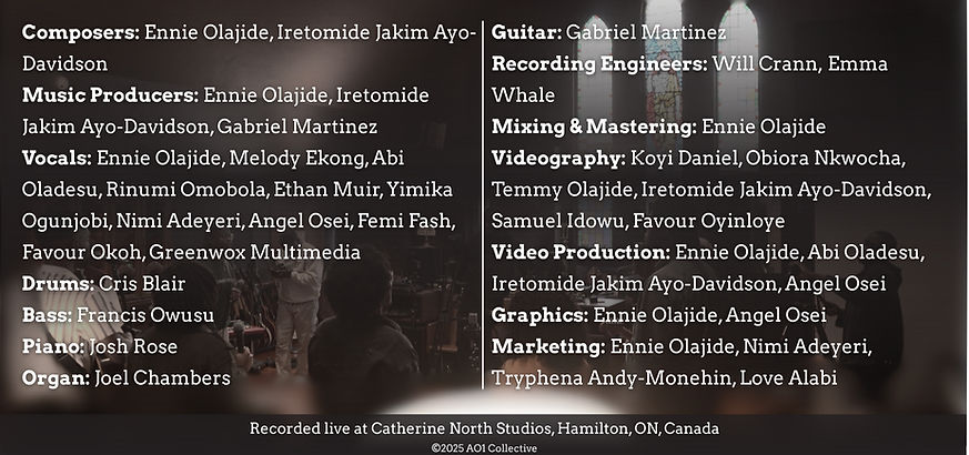 Composers Ennie Olajide, Iretomide Jakim